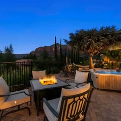 Hilltop Sedona Home | Panoramic Views | Hot Tub