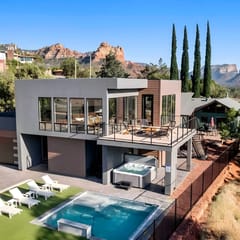 Ultimate Uptown Home w/ Epic Views & Heated Pool/HotTub