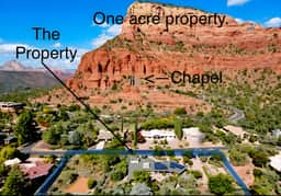 Chapel Guest Suite: Majestic Red Rock/Chapel Views