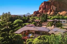 Pool!  Red Rock & Chapel Views! Hot Tub.  EV Charger.