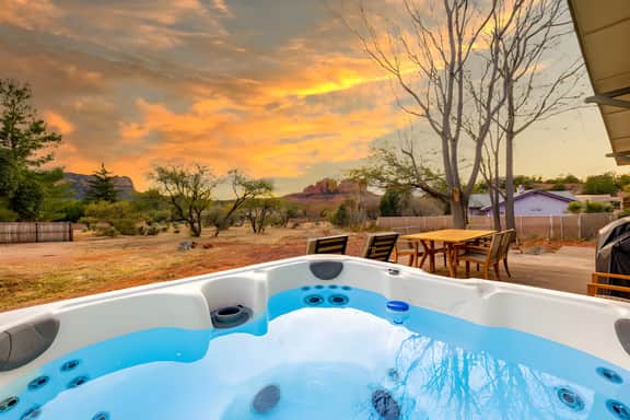 Sedona Chapel Escape w/ Private Hot Tub and Views!