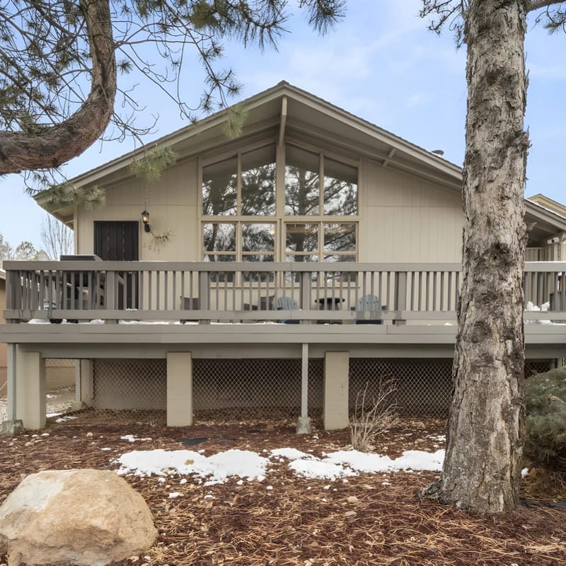 Country Club Flagstaff home w/ view of Golf Course